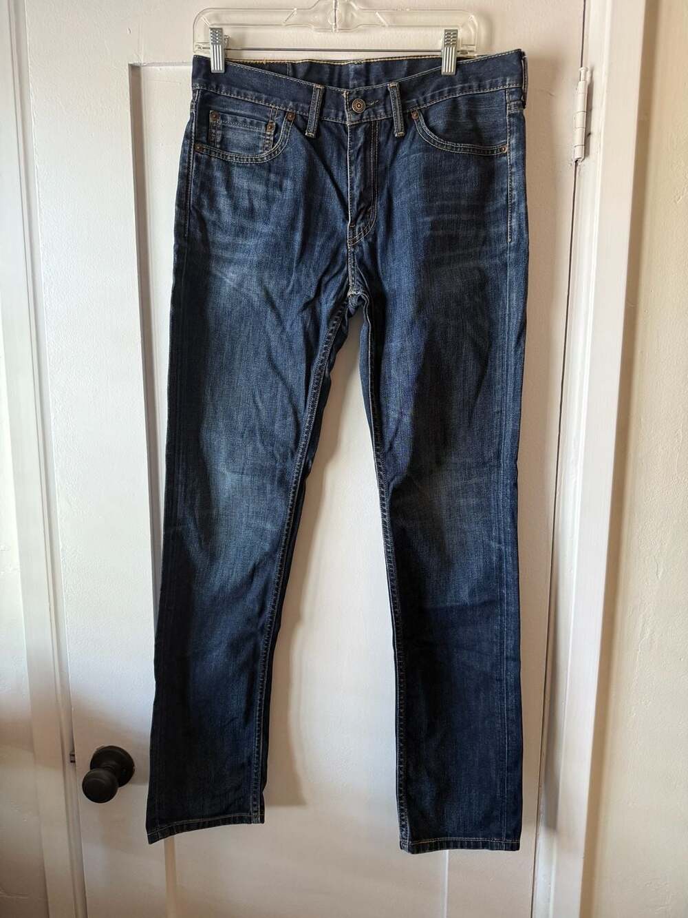 Levi's 511 Slim Fit Dark Wash Denim Jeans Men's W32 L32